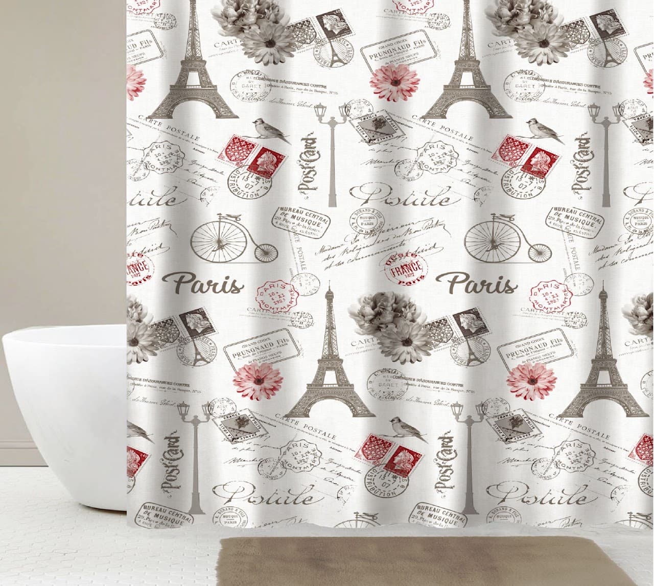 14 Pcs Bath Set - K702132-Paris - Standard