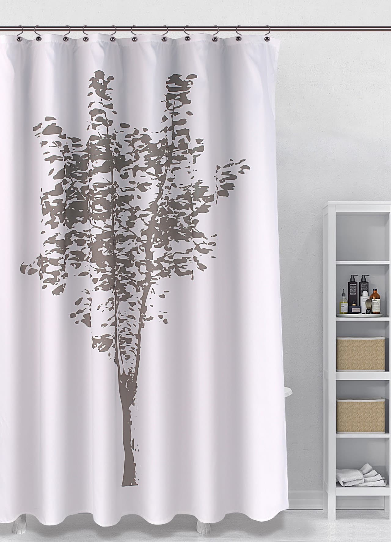 Fabric Printed Shower Curtain - Arbor - Standard