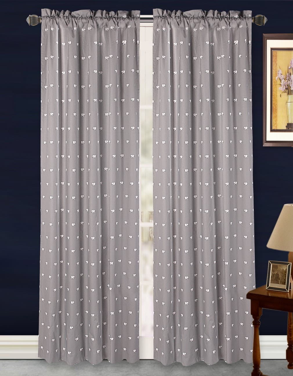 Fabric Printed Window Curtain - Peanuts Pals - Standard